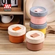 plastic soup cup bottle with lid